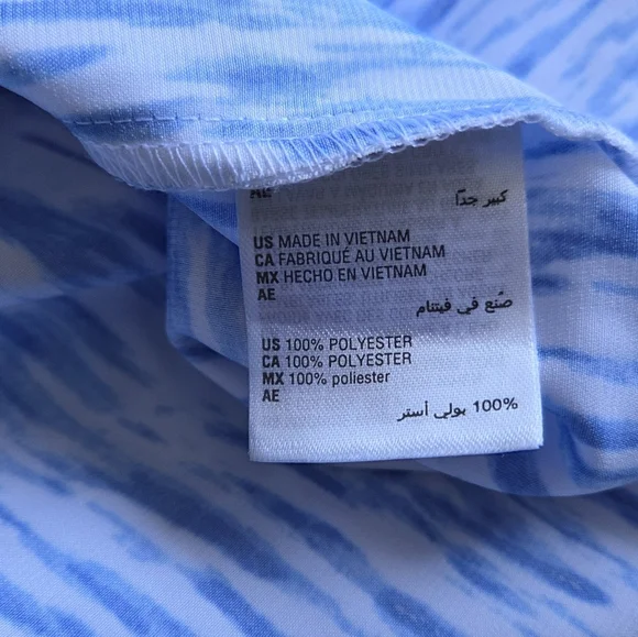 INC Printed Tiered Tie-Waist Maxi Dres - Picture 8 of 9